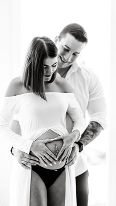 Babybauch - Homeshooting
