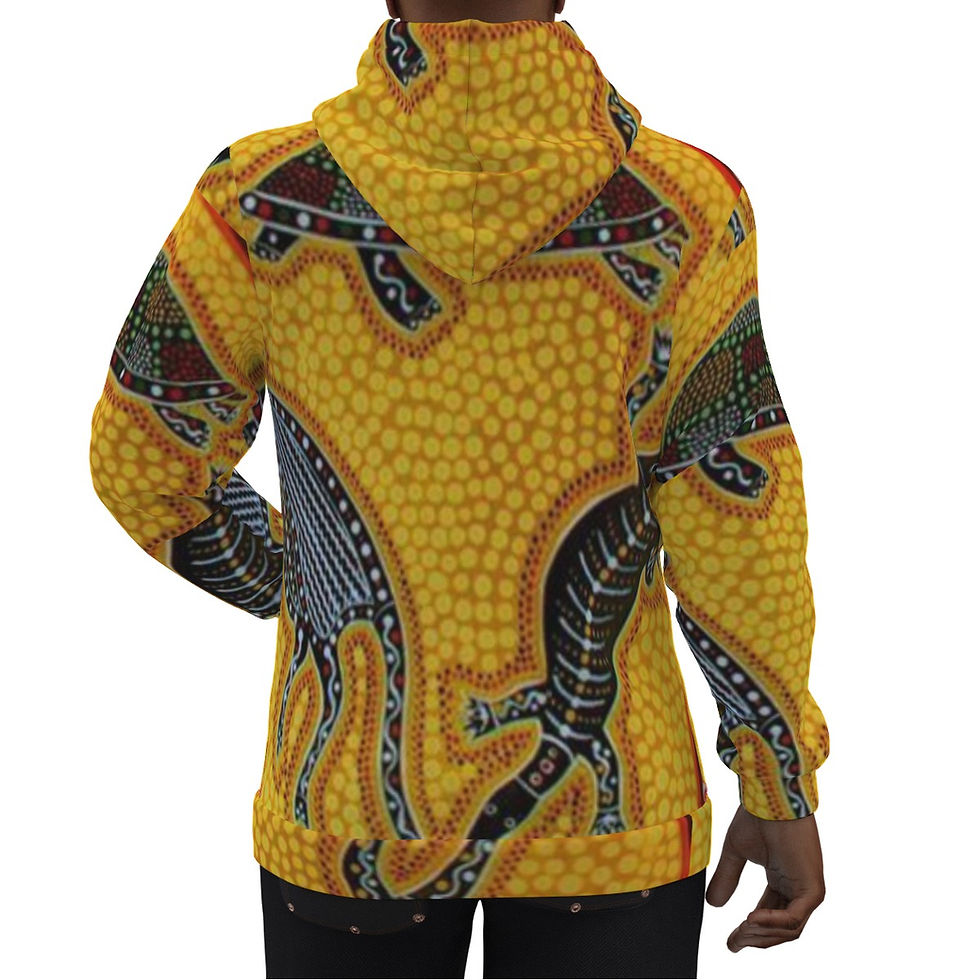 Thumbnail: All-Over Print Men's Pullover Hoodie