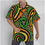 Thumbnail: All-Over Print Men's Hawaiian Shirt With Button Closure
