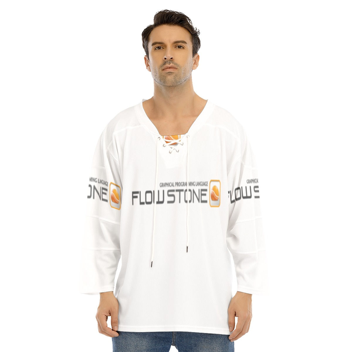 All-Over Print Men's Hockey Jersey