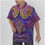 Thumbnail: All-Over Print Men's Hawaiian Shirt With Button Closure