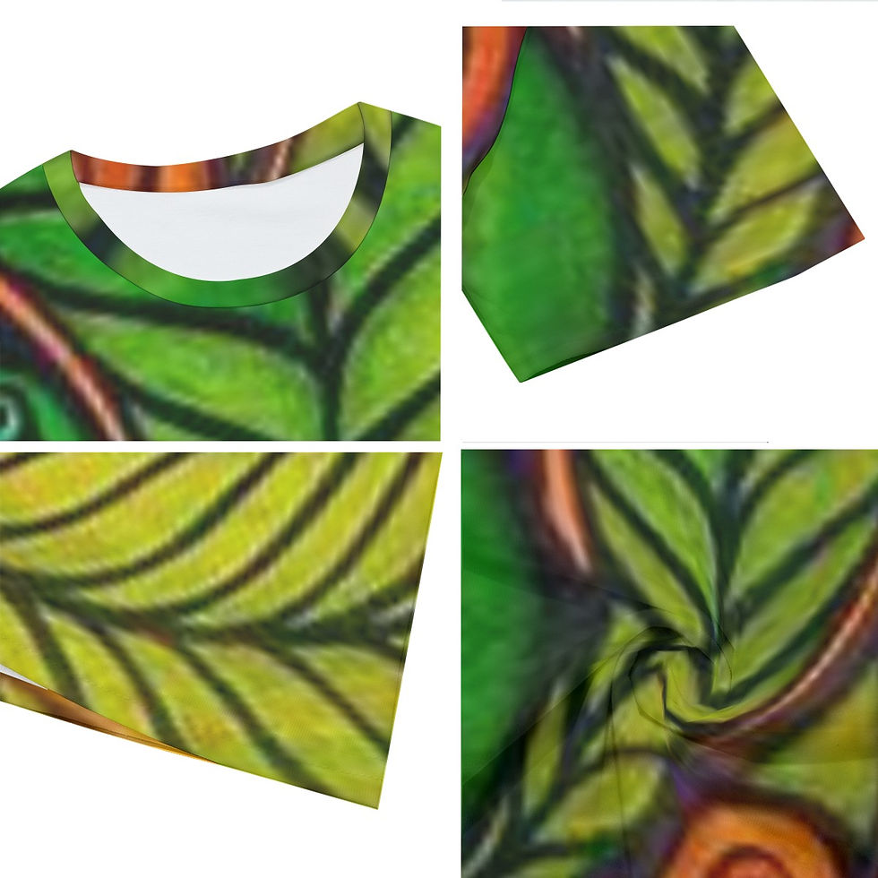 Thumbnail: All-Over Print Men's O-Neck T-Shirt | 190GSM Cotton