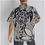 Thumbnail: All-Over Print Men's Hawaiian Shirt With Button Closure