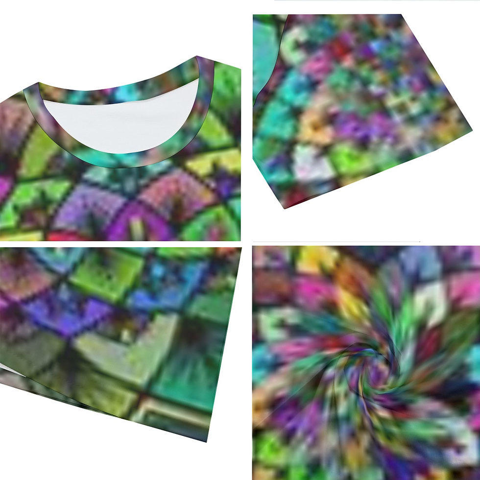 Thumbnail: All-Over Print Men's O-Neck T-Shirt | 190GSM Cotton