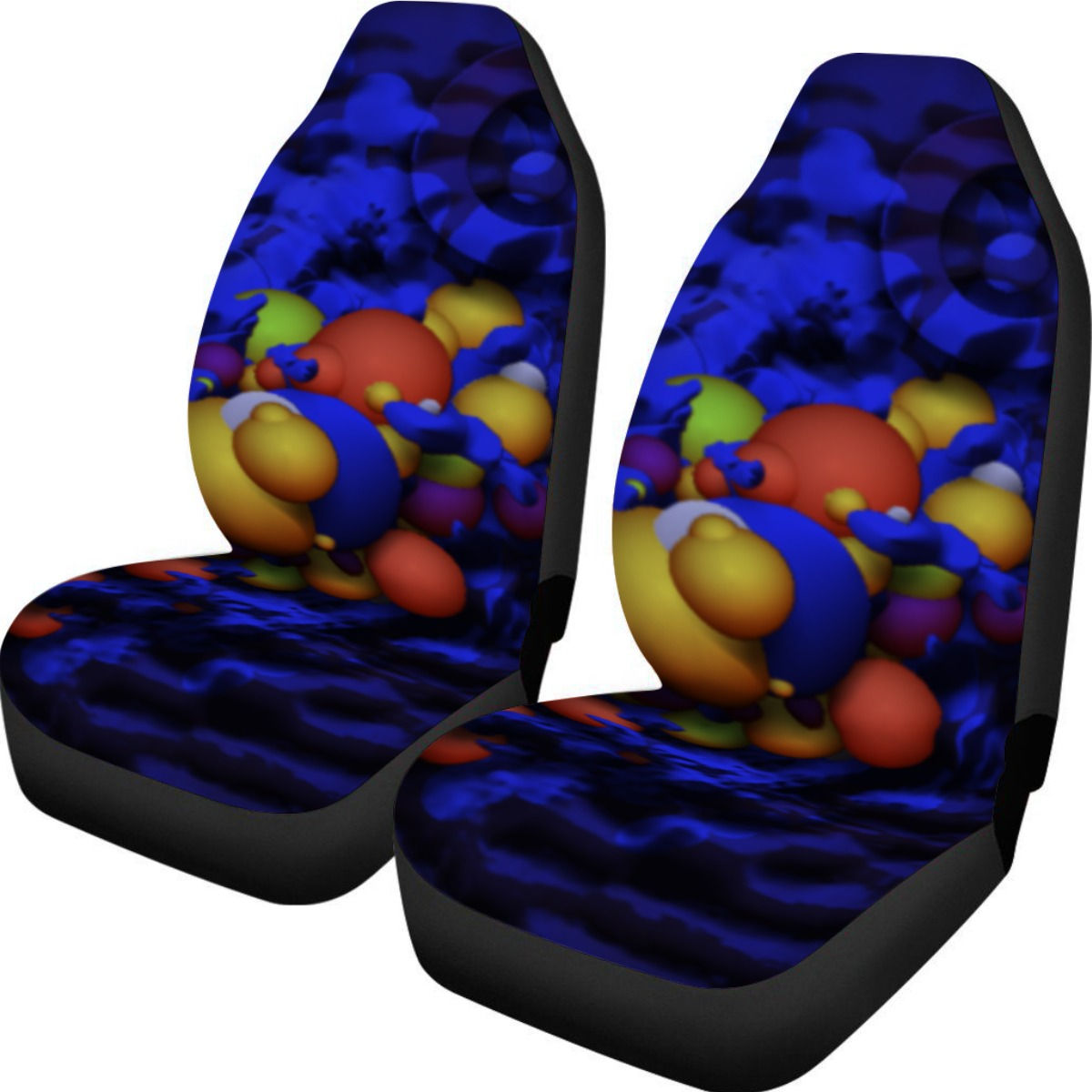 Universal Car Seat Cover With Thickened Back