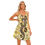 Thumbnail: All-Over Print Womem's V-neck Sleeveless Cami Dress