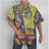 Thumbnail: All-Over Print Men's Hawaiian Shirt With Button Closure