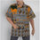 Thumbnail: All-Over Print Men's Hawaiian Shirt With Button Closure