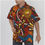 Thumbnail: All-Over Print Men's Hawaiian Shirt With Button Closure