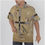Thumbnail: All-Over Print Men's Hawaiian Shirt With Button Closure