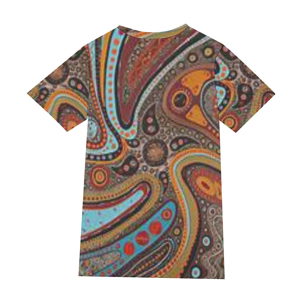 Thumbnail: All-Over Print Men's O-Neck T-Shirt | 190GSM Cotton