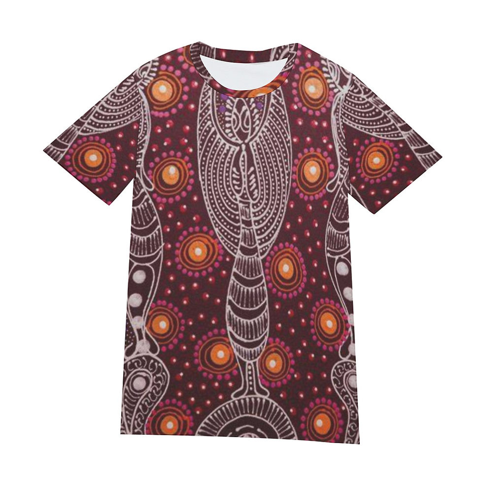 Thumbnail: All-Over Print Men's O-Neck T-Shirt | 190GSM Cotton