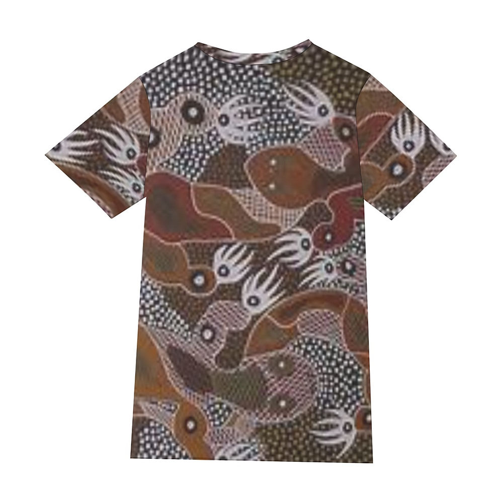 Thumbnail: All-Over Print Men's O-Neck T-Shirt | 190GSM Cotton