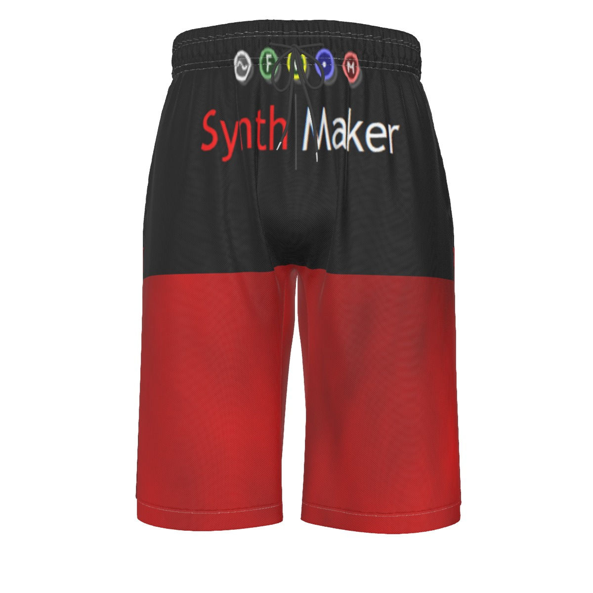 All-Over Print Men's Over-The-Knee Shorts