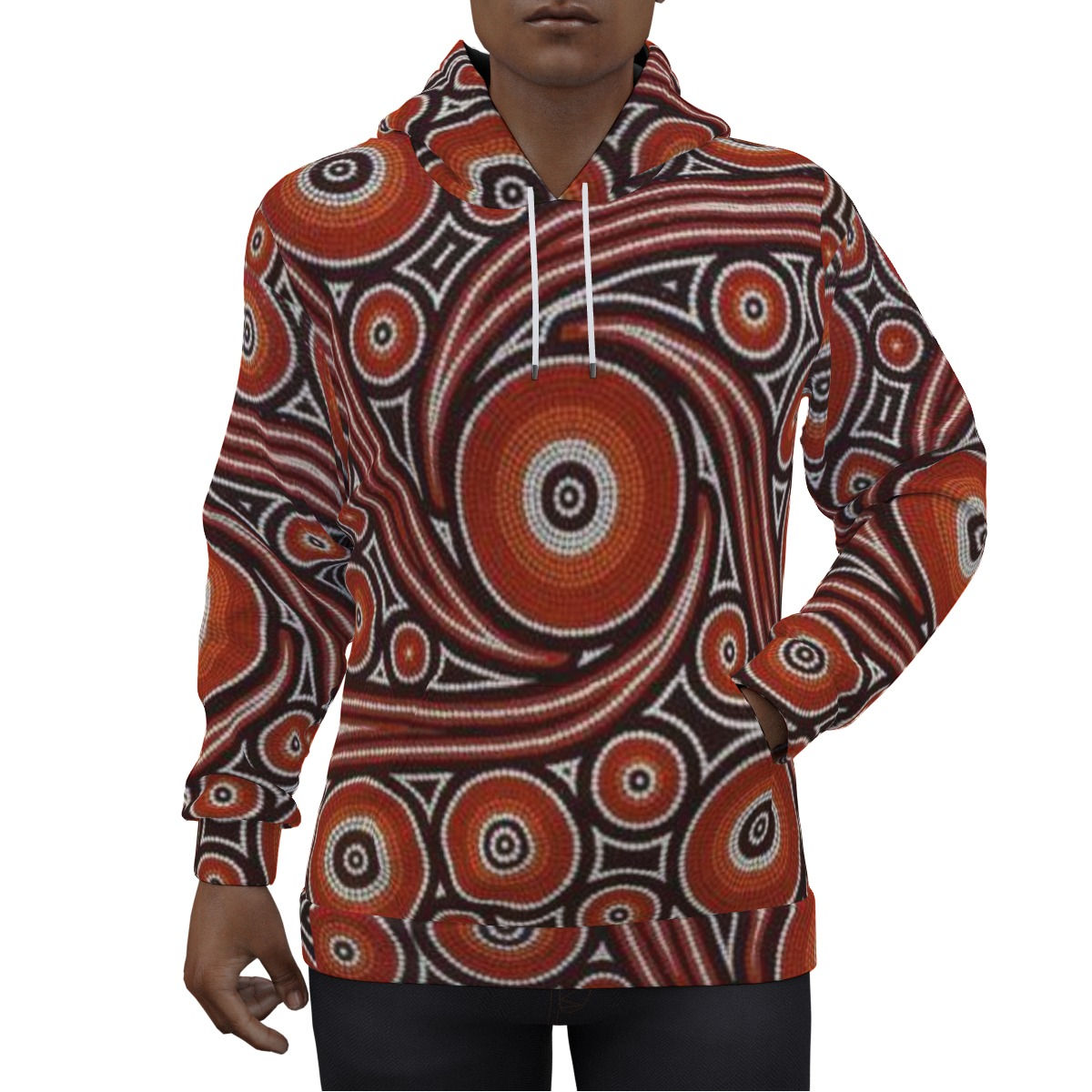 All-Over Print Men's Pullover Hoodie