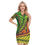 Thumbnail: All-Over Print Women's Polo Collar Dress