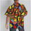 Thumbnail: All-Over Print Men's Hawaiian Shirt With Button Closure