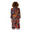 Thumbnail: All-Over Print Women's Satin Kimono Robe