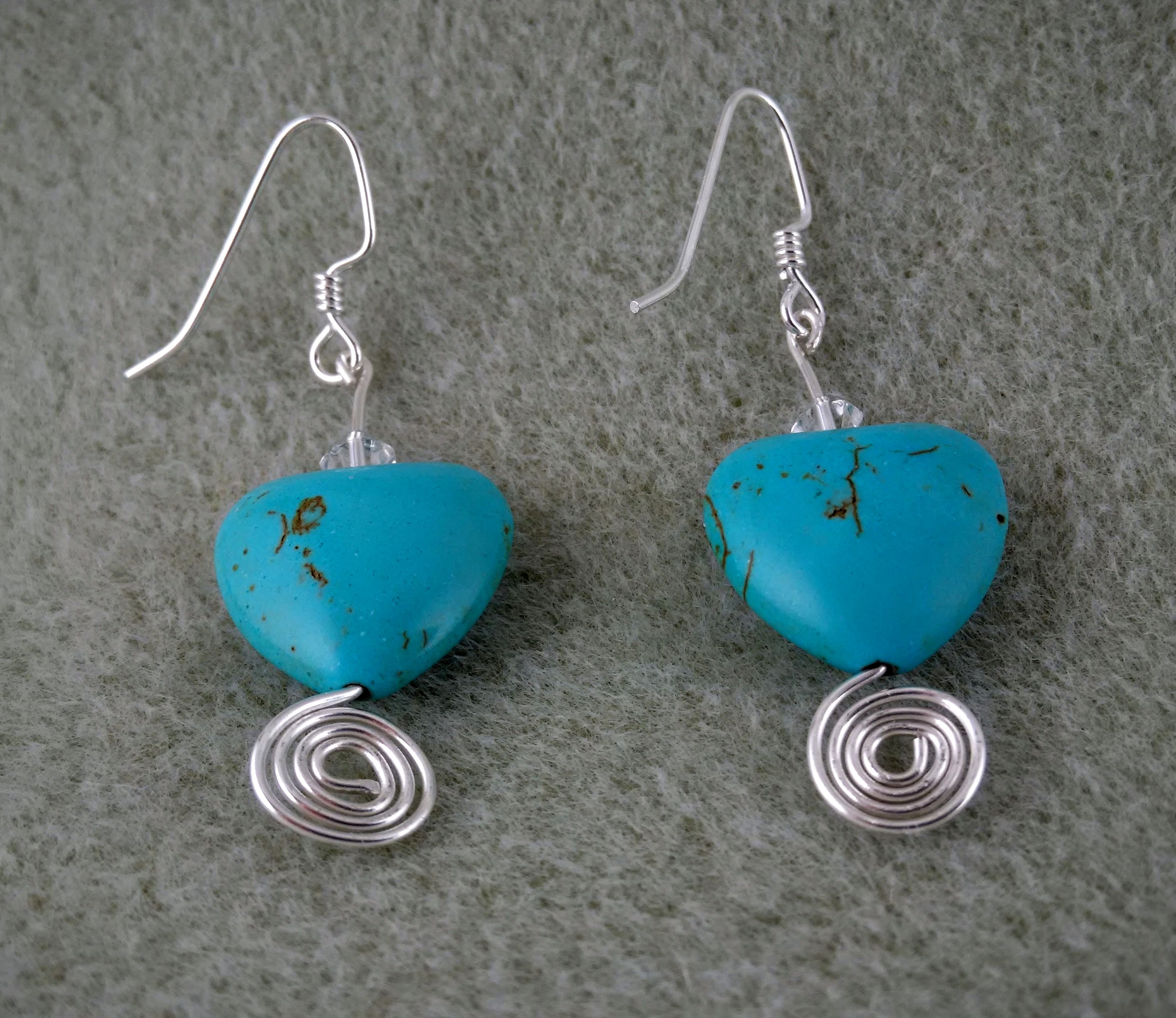 "Heart Eye" earrings