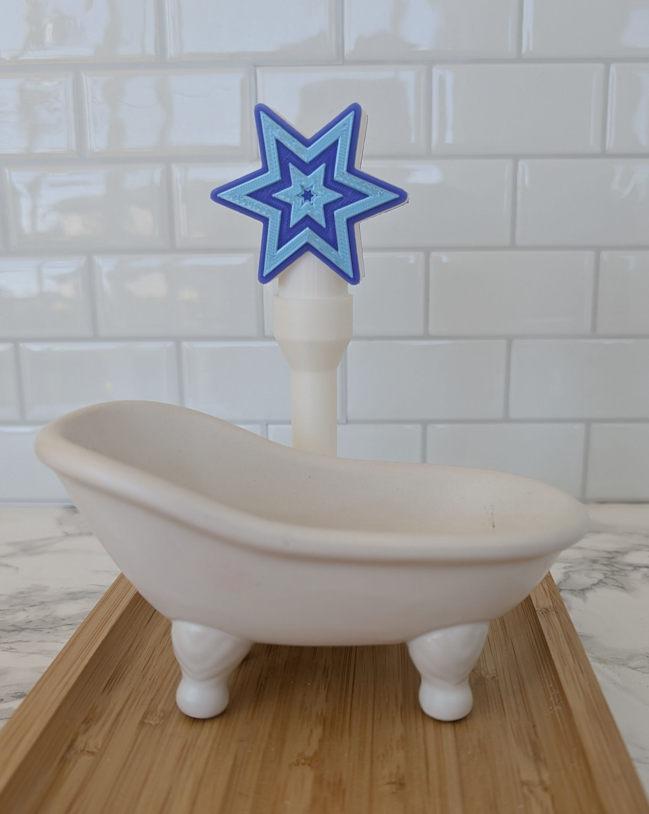 Baguette de bain magique étoile (change de couleur)