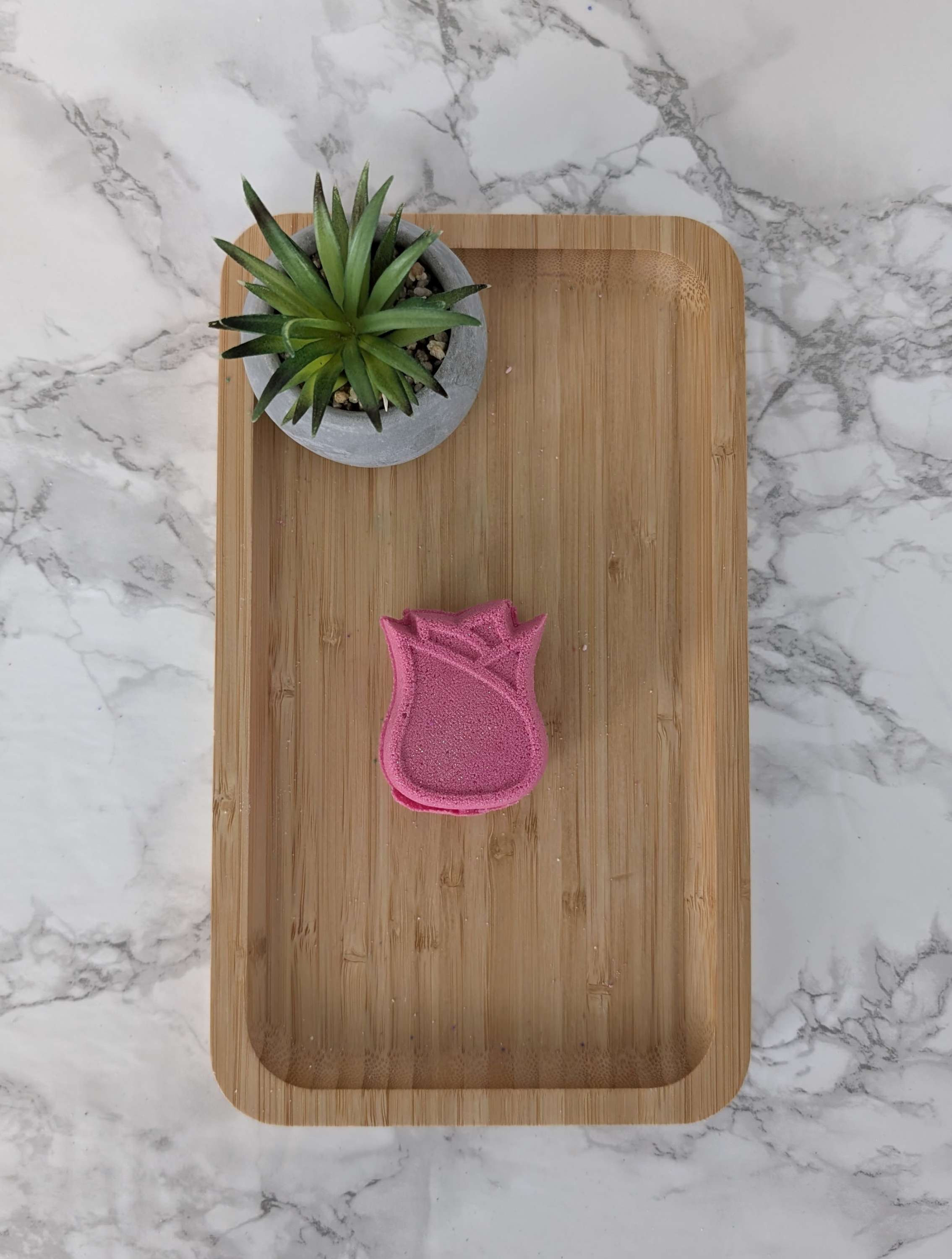 Petite bombe de bain rose