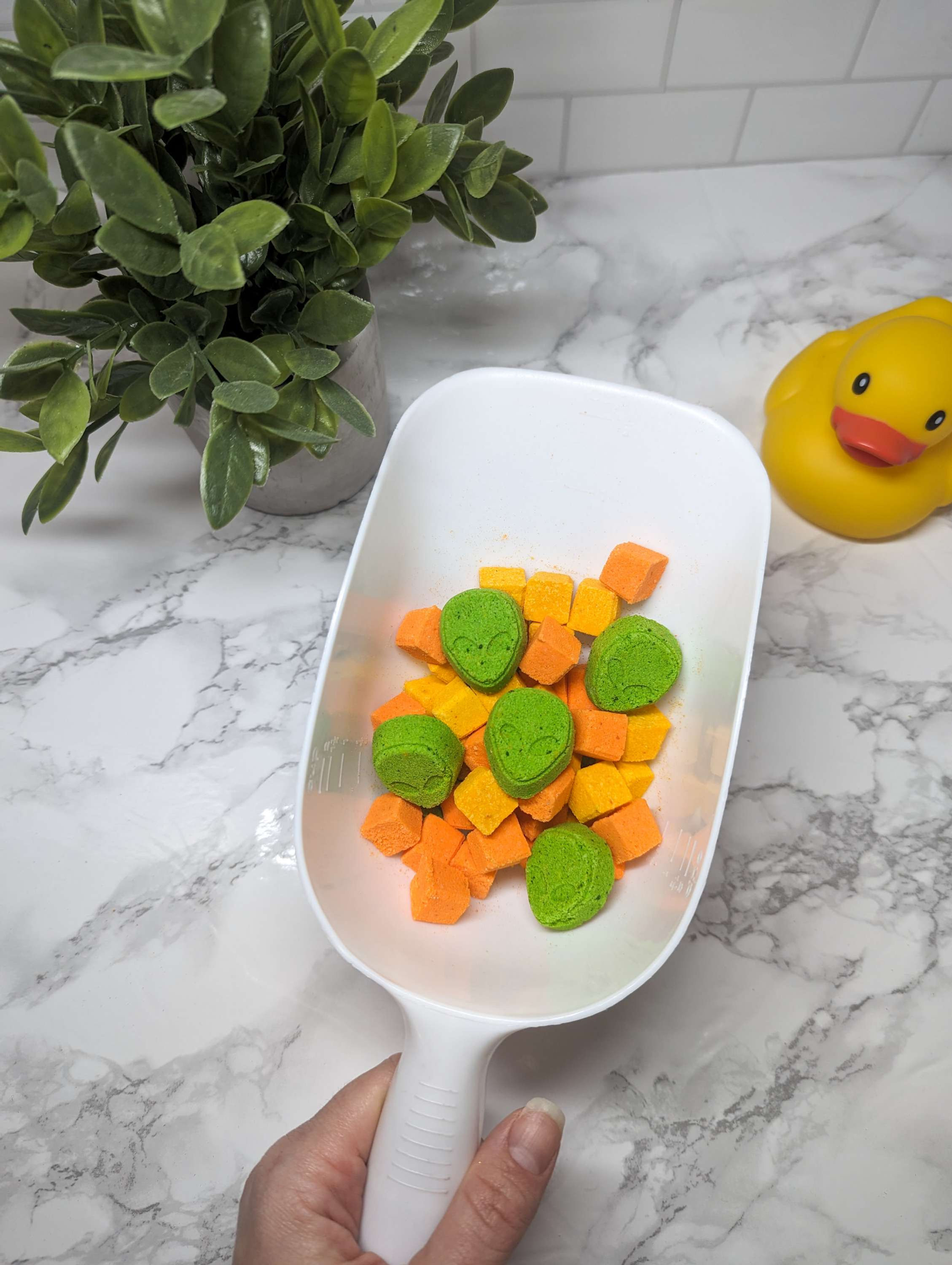 Sac de cubettes de bain agrumes pétillantes