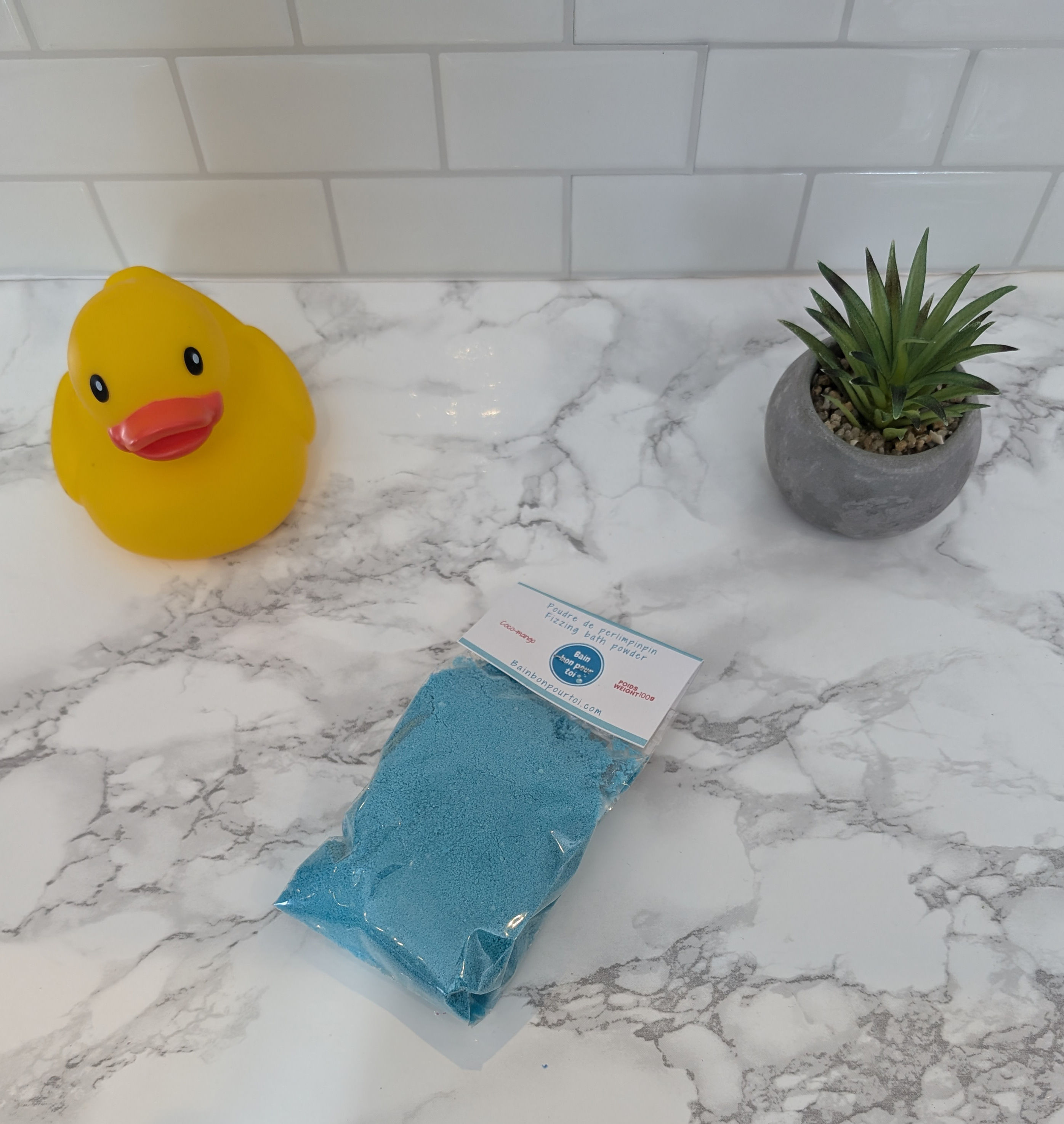 Poudre perlimpinpin turquoise 