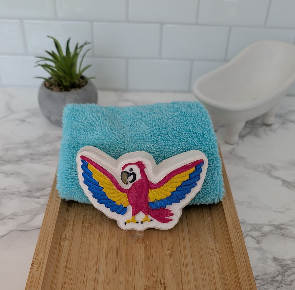 Thumbnail:  parrot bath bomb