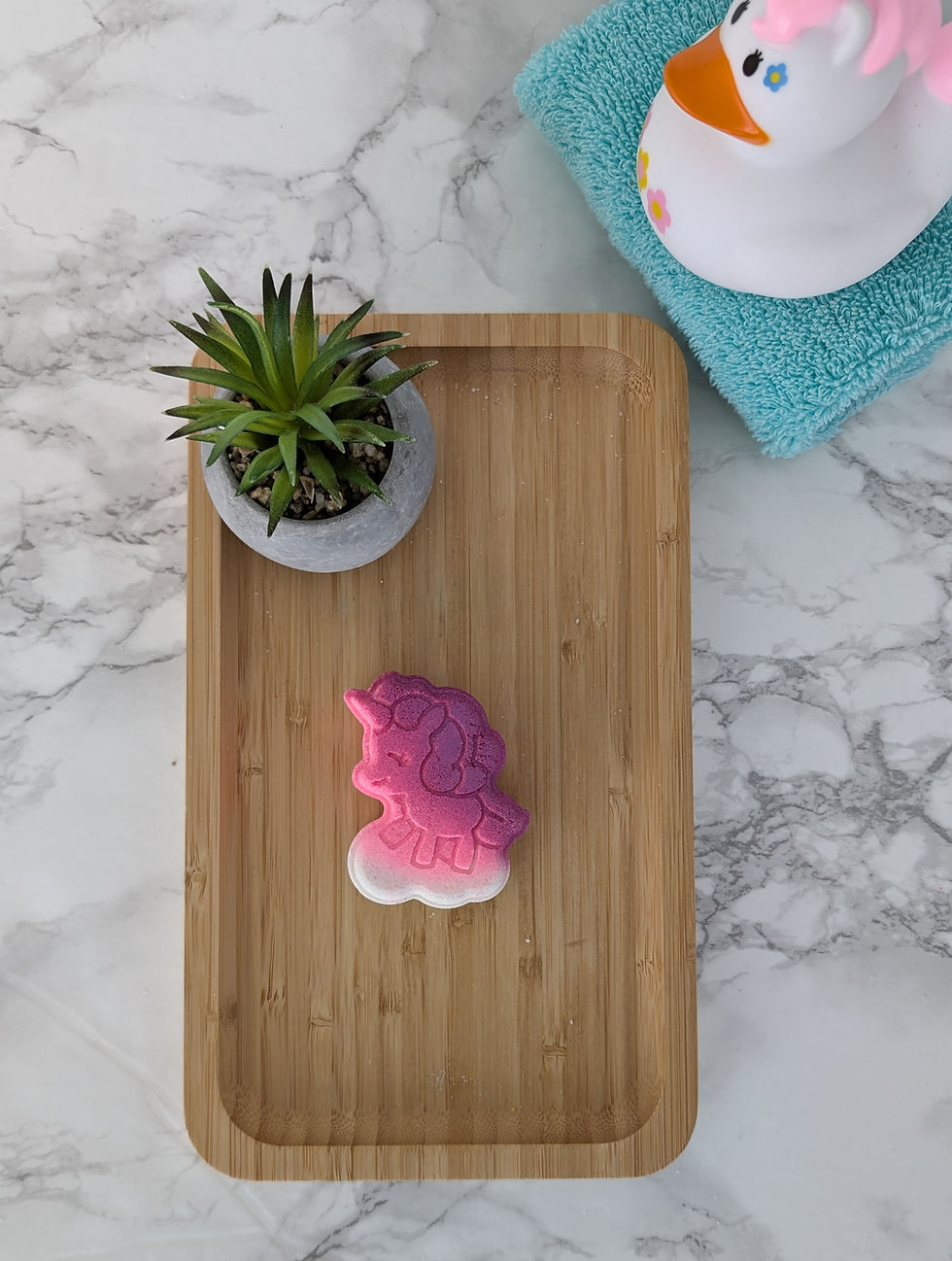 Miniature : Petite bombe de bain licorne rose