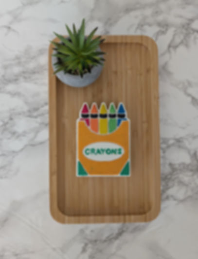 Bombe de bain boîte de crayons