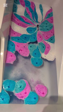 Miniature : Sac de cubettes de bain fée des neiges