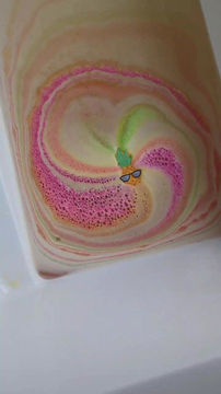Miniature : Bombe de bain ananas 