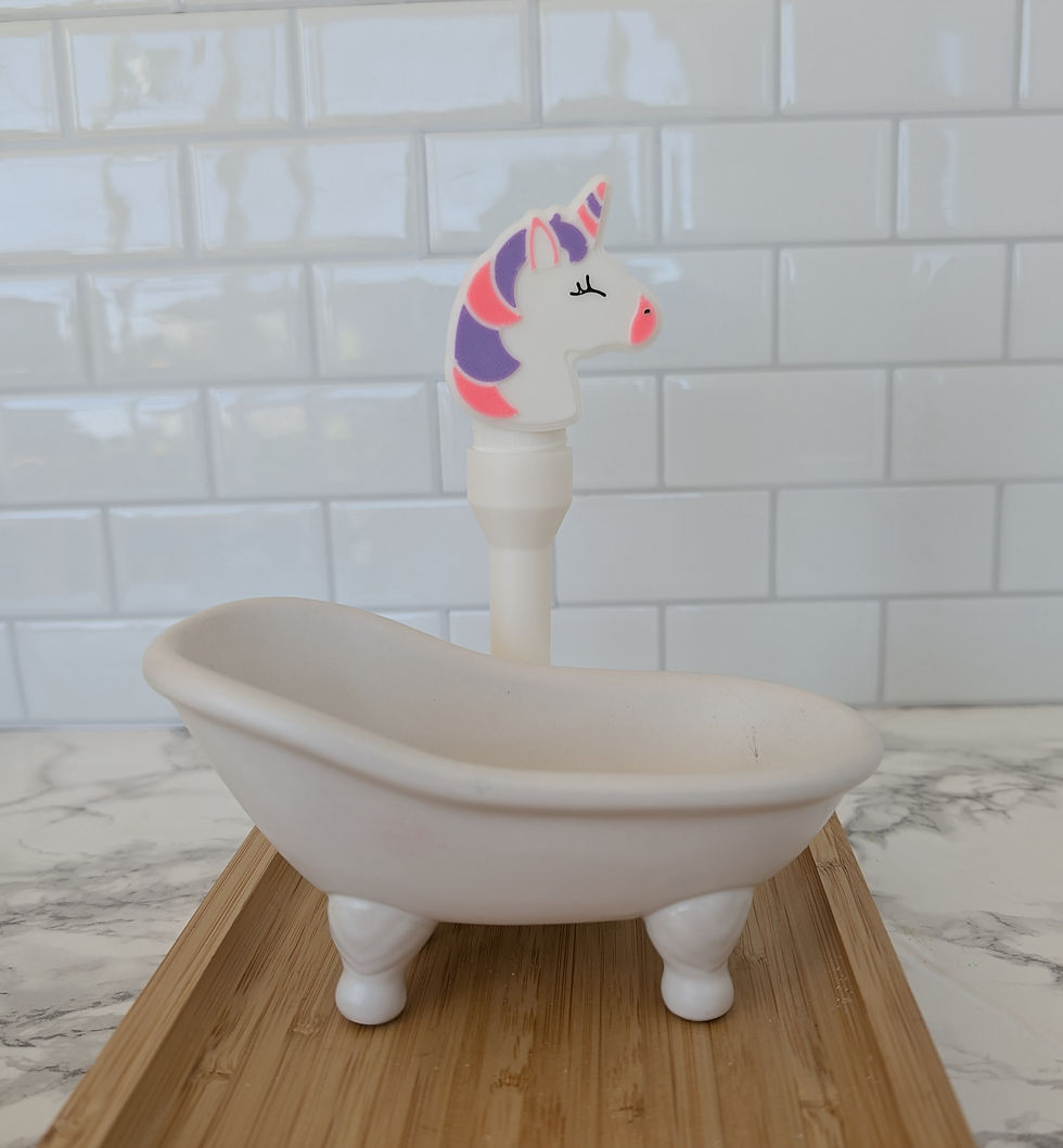 Baguette de bain magique licorne