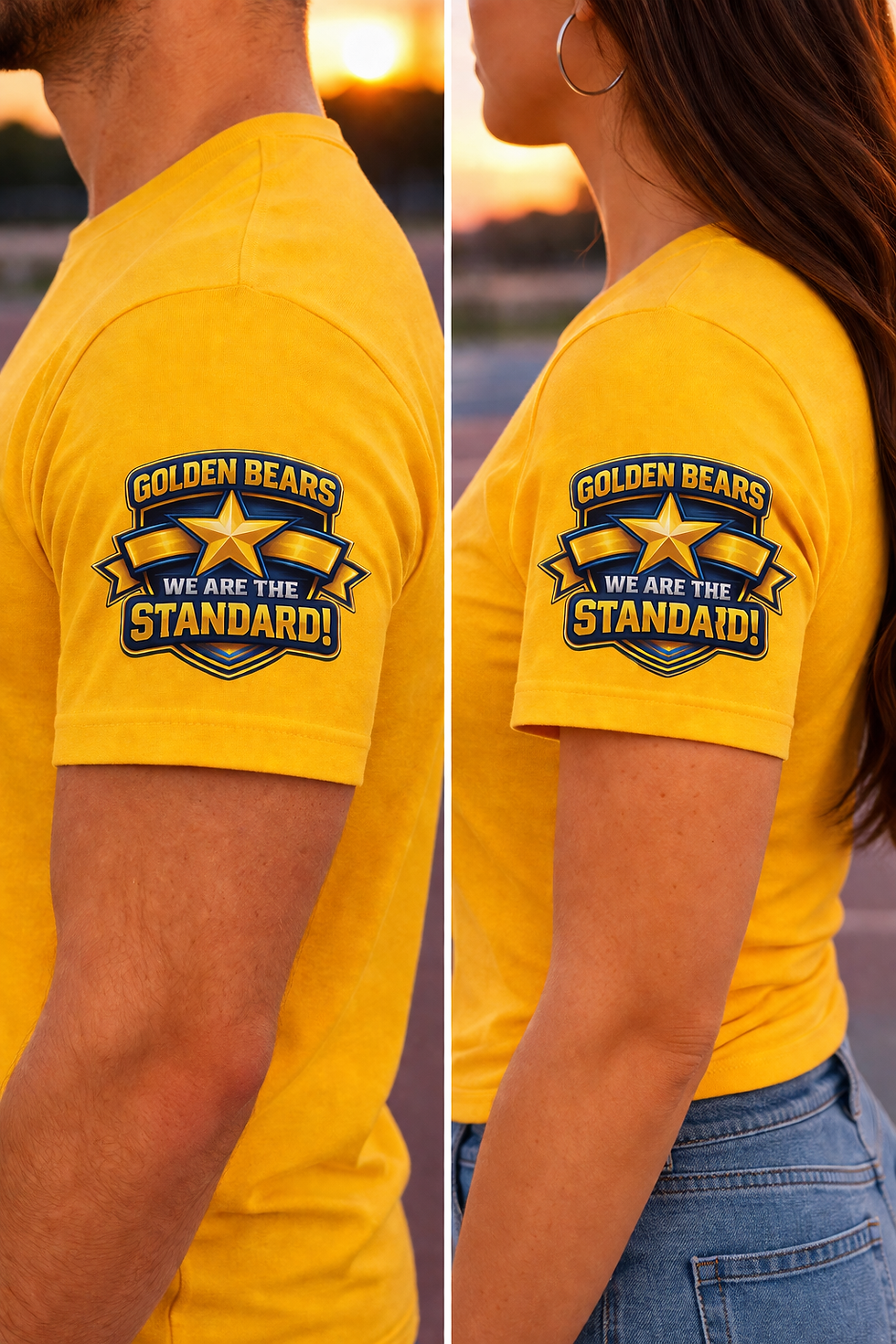 Thumbnail: Single Bundle - East High Classic Collection - T-shirt & Hat(1): Yellow