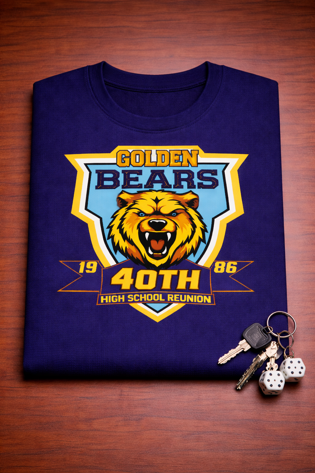 T-shirt ONLY - East High 40th Reunion Collection: Blue