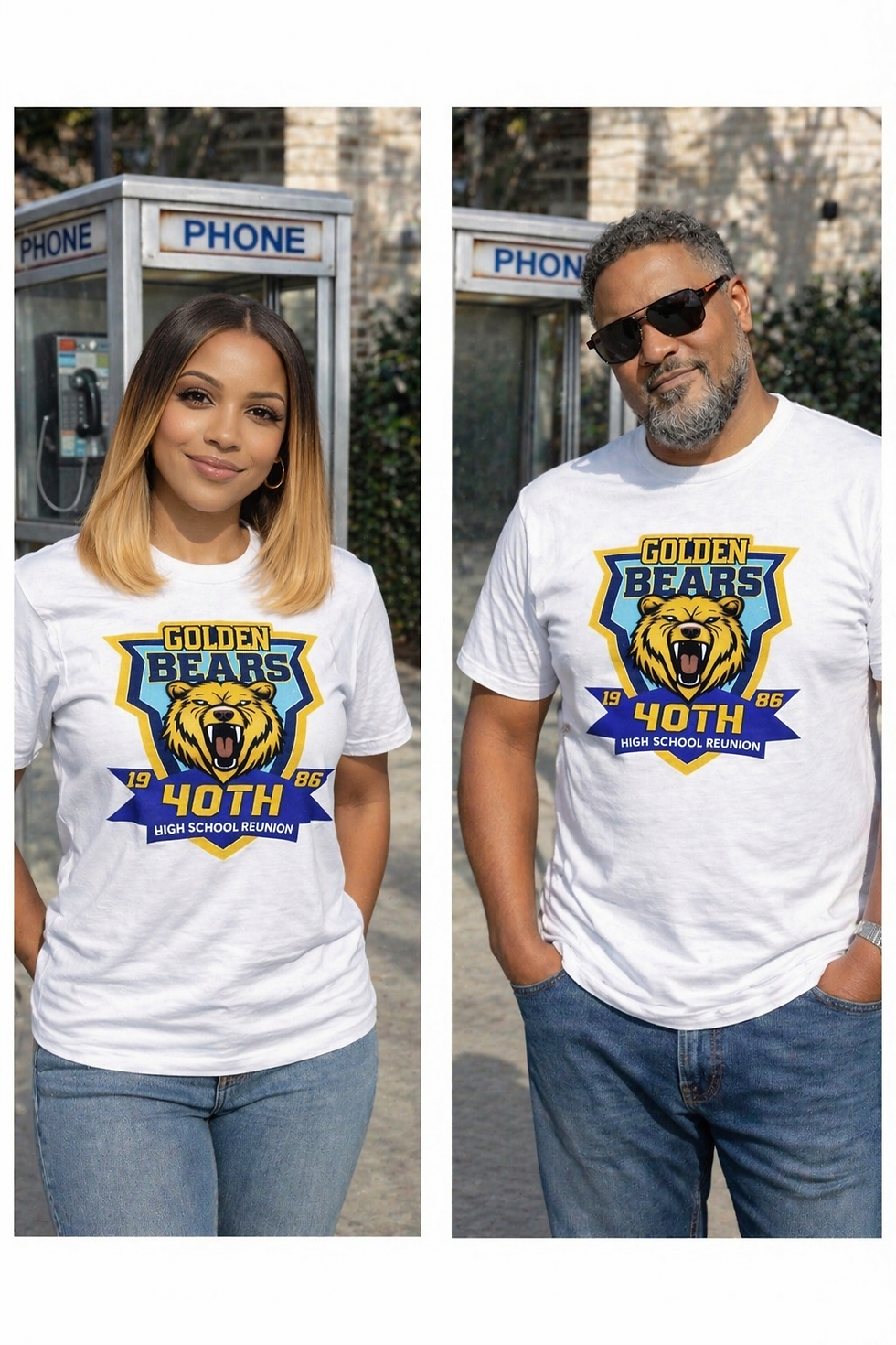 Thumbnail: T-shirt ONLY - East Reunion Collection: White