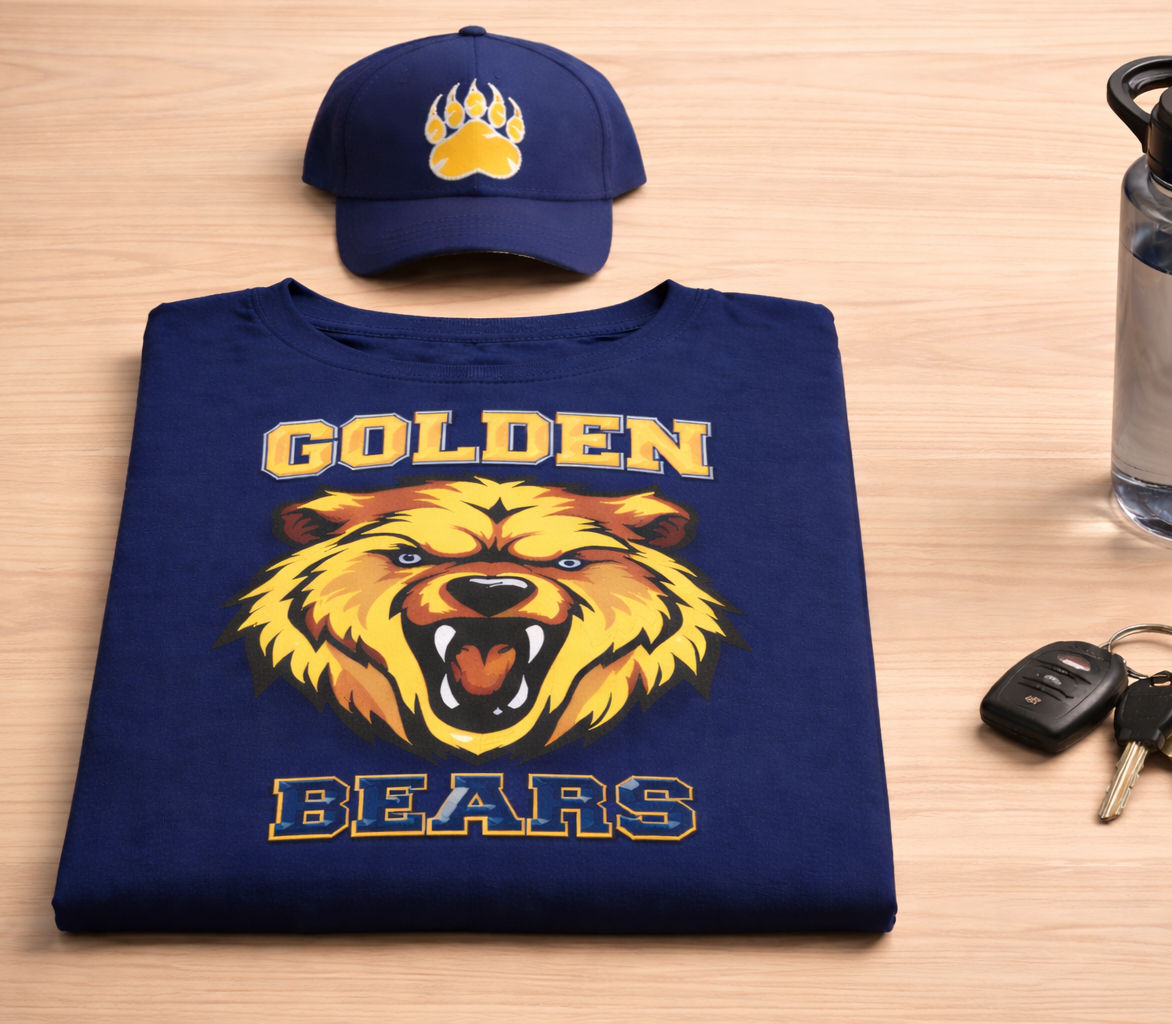 Single Bundle - East High Classic Collection - T-shirt & Hat(1): Blue