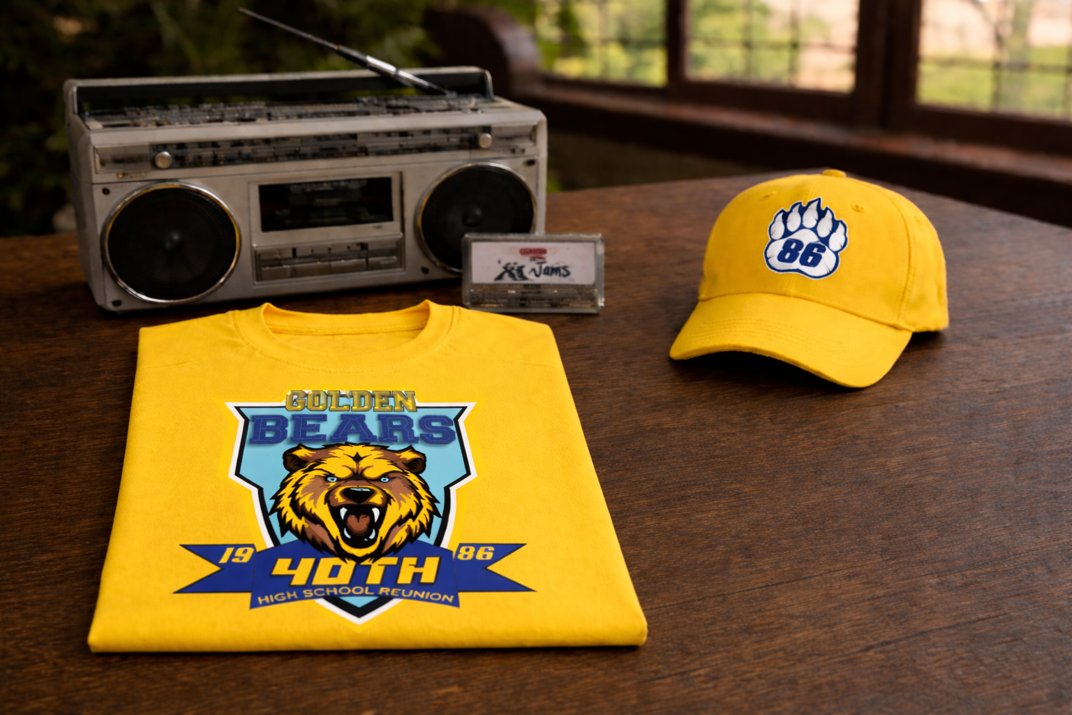 Single Bundle-East High Reunion Collection (1 - T-shirt & Hat): Yellow