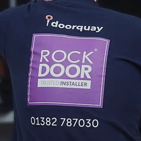 Good News! We're a Rockdoor Trusted Installer for Dundee, Angus, Fife and Perthshire.