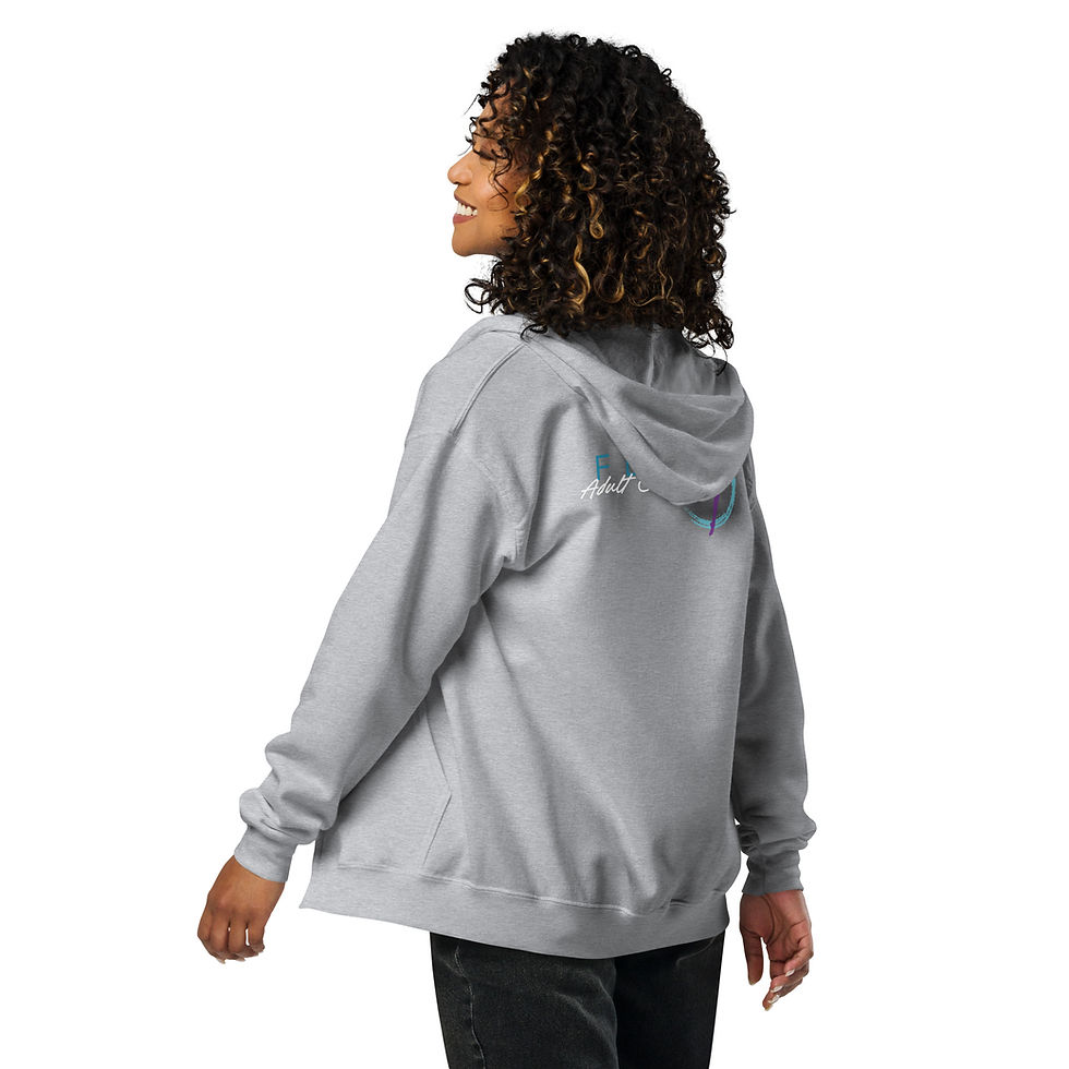 Thumbnail: Adult Company-Unisex zip hoodie
