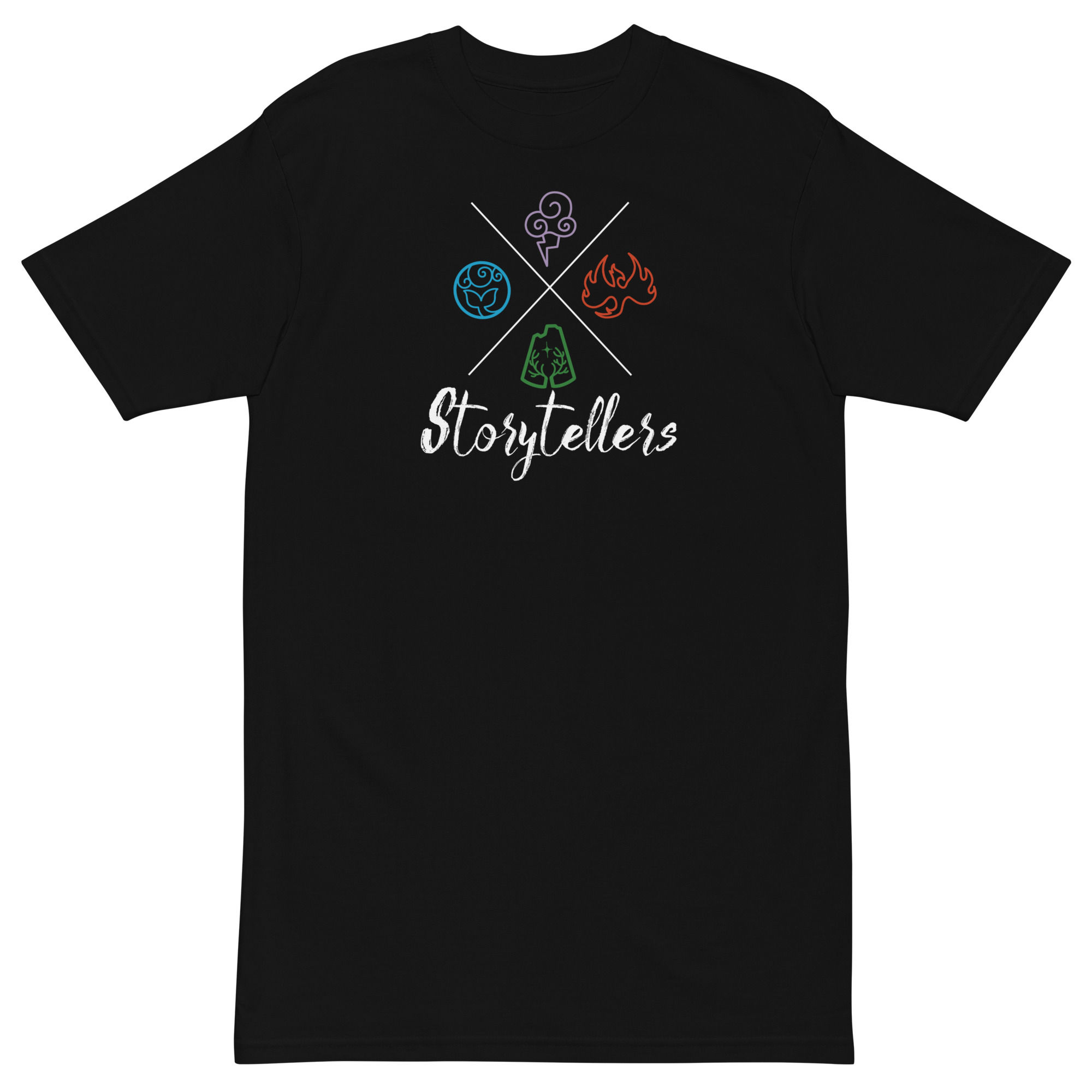 Storytellers X Logo premium heavyweight tee