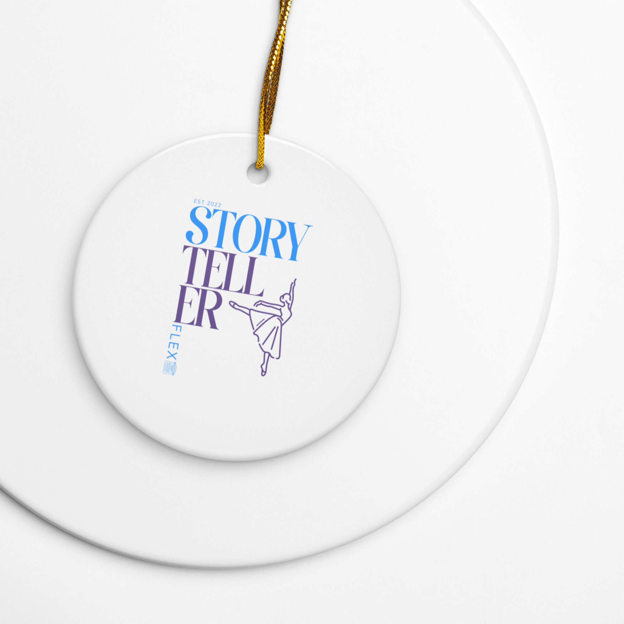 Double-sided ceramic ornaments