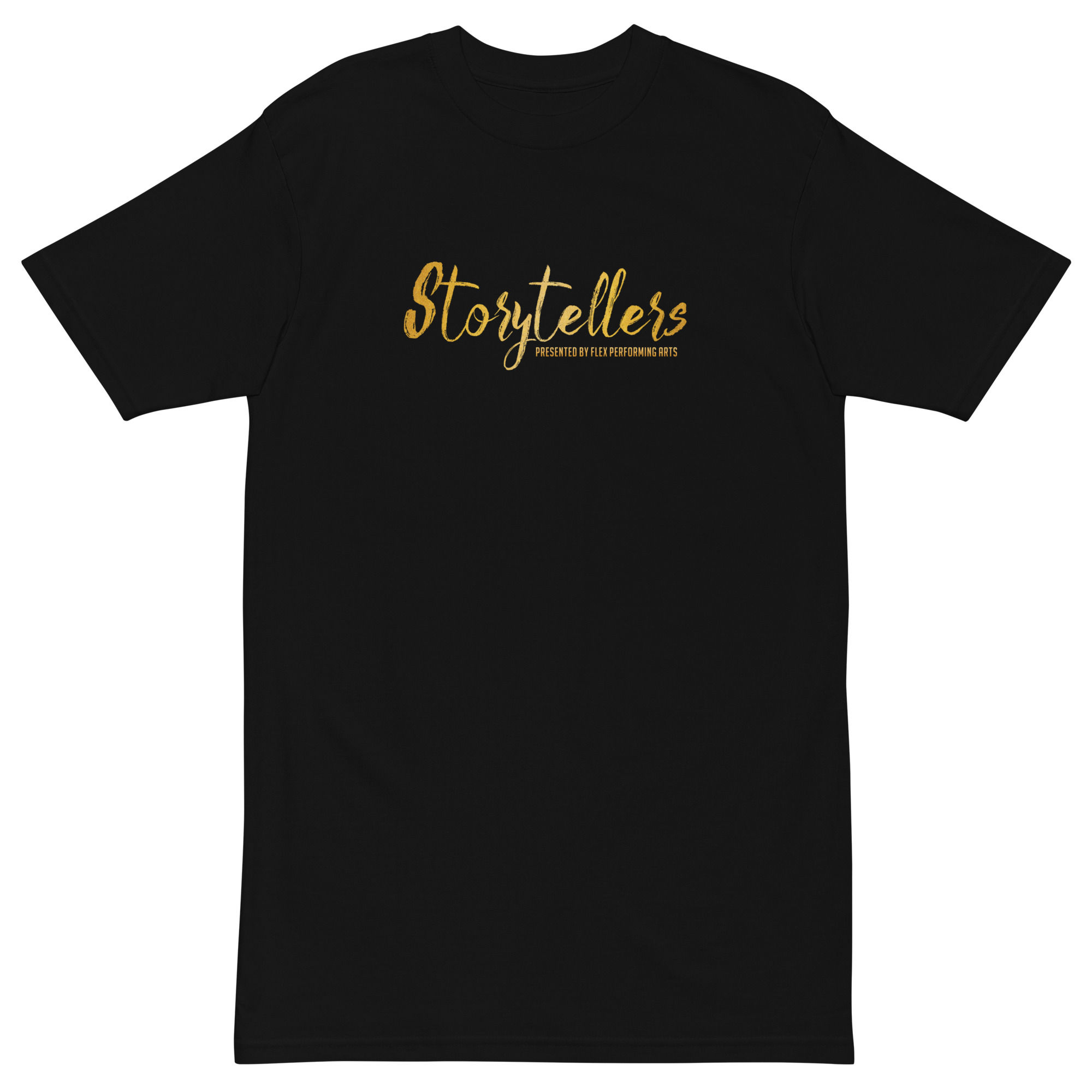 Storytellers Gold premium heavyweight tee