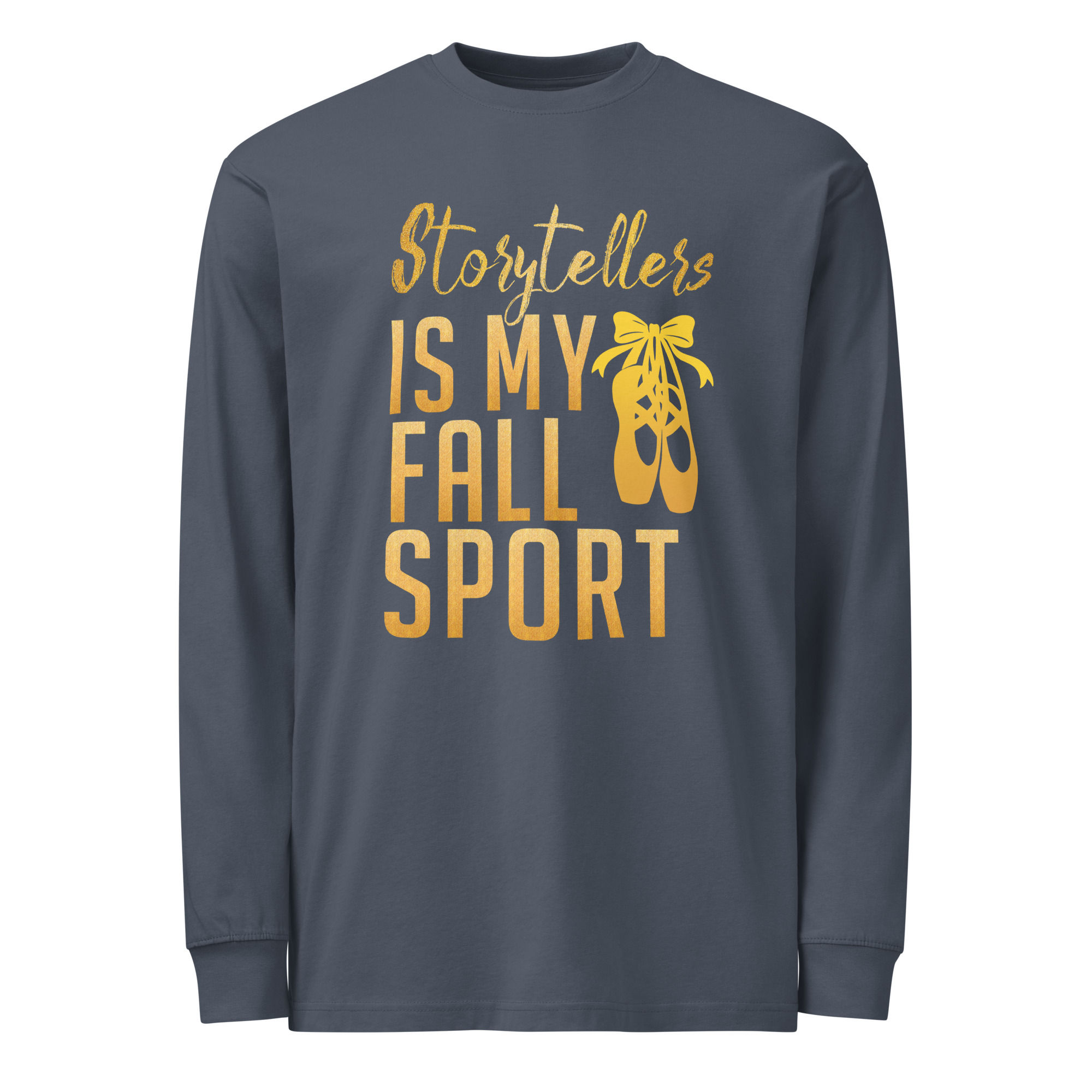 Men's heavyweight long sleeve t-shirt