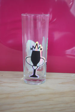 Vaso cristal recto