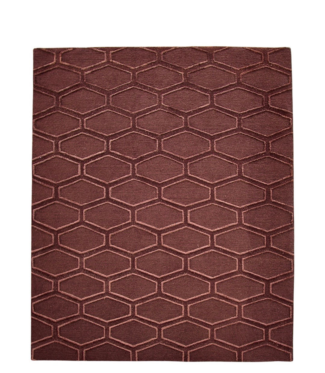 7211 - 150x183 - 5x6 - 100 Knot - Wool & Silk