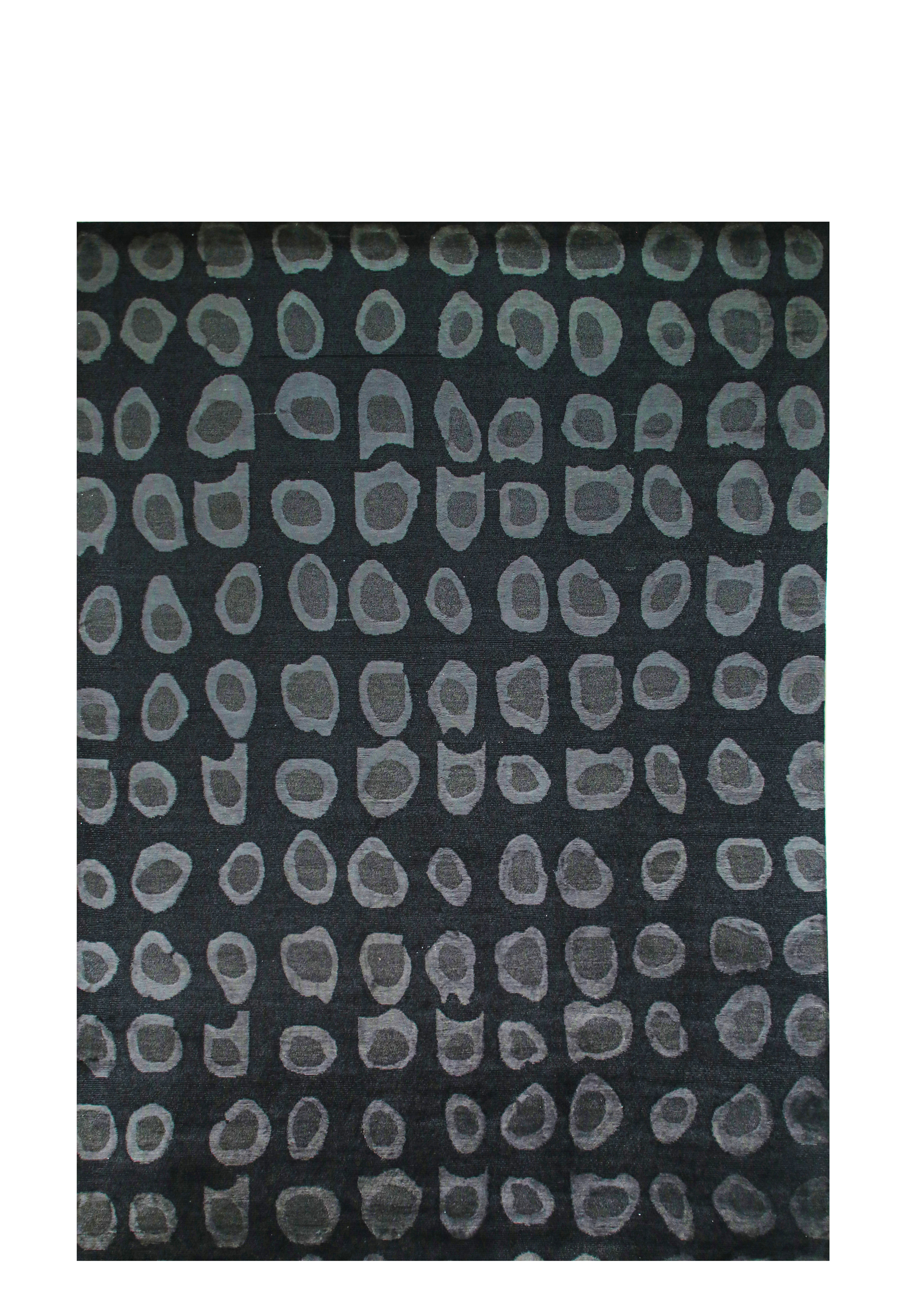 0059 - 274x366 - 9x12 - 100 Knot - Wool & Silk