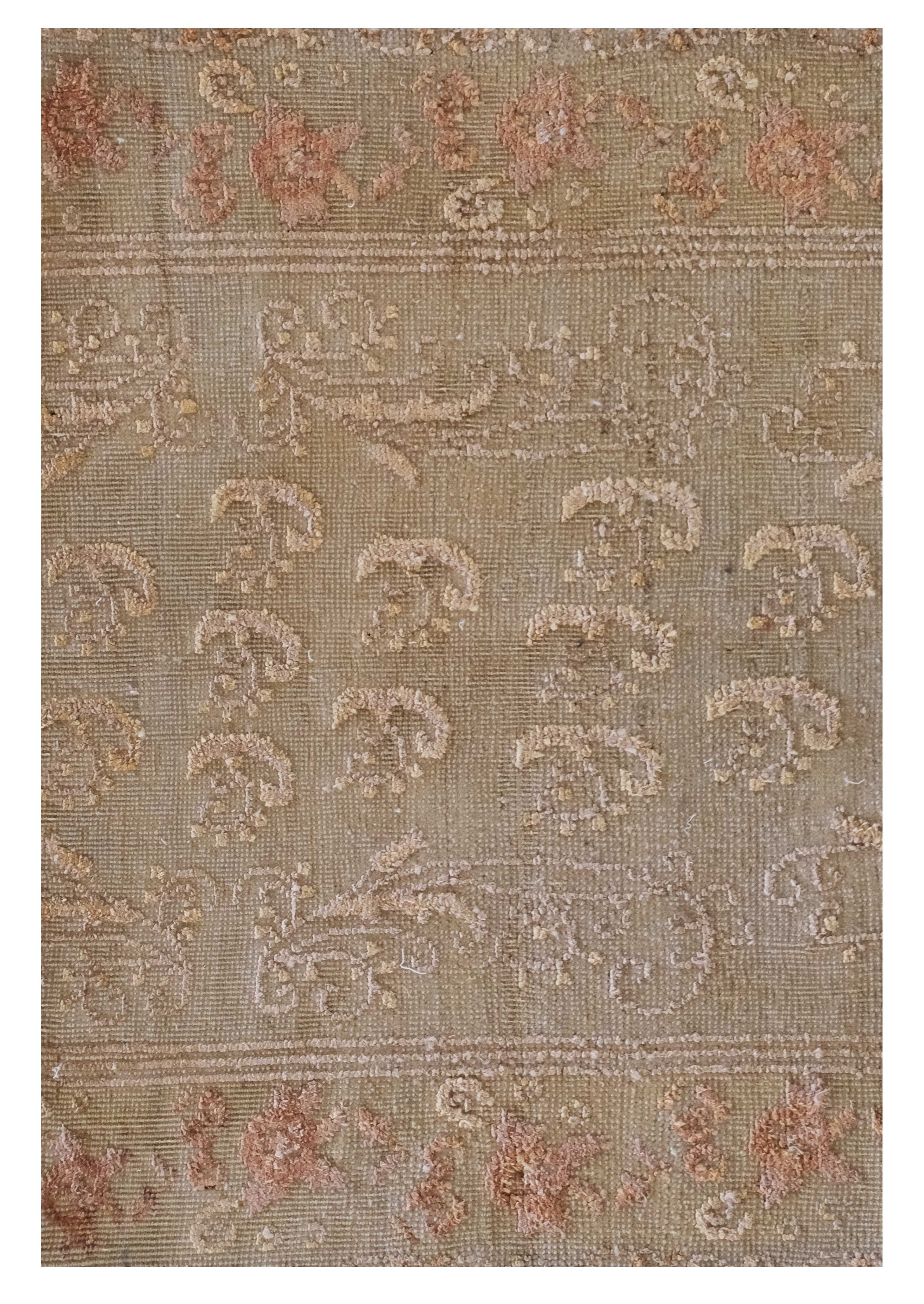 7856 - 55x80 - 2x3 - 8/8 Knotted - Wool & Art Silk