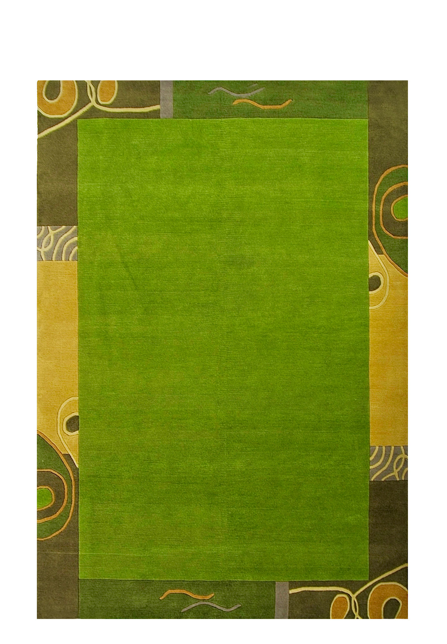 7686 - 120x180 - 4x6 - 60 Knot - Wool