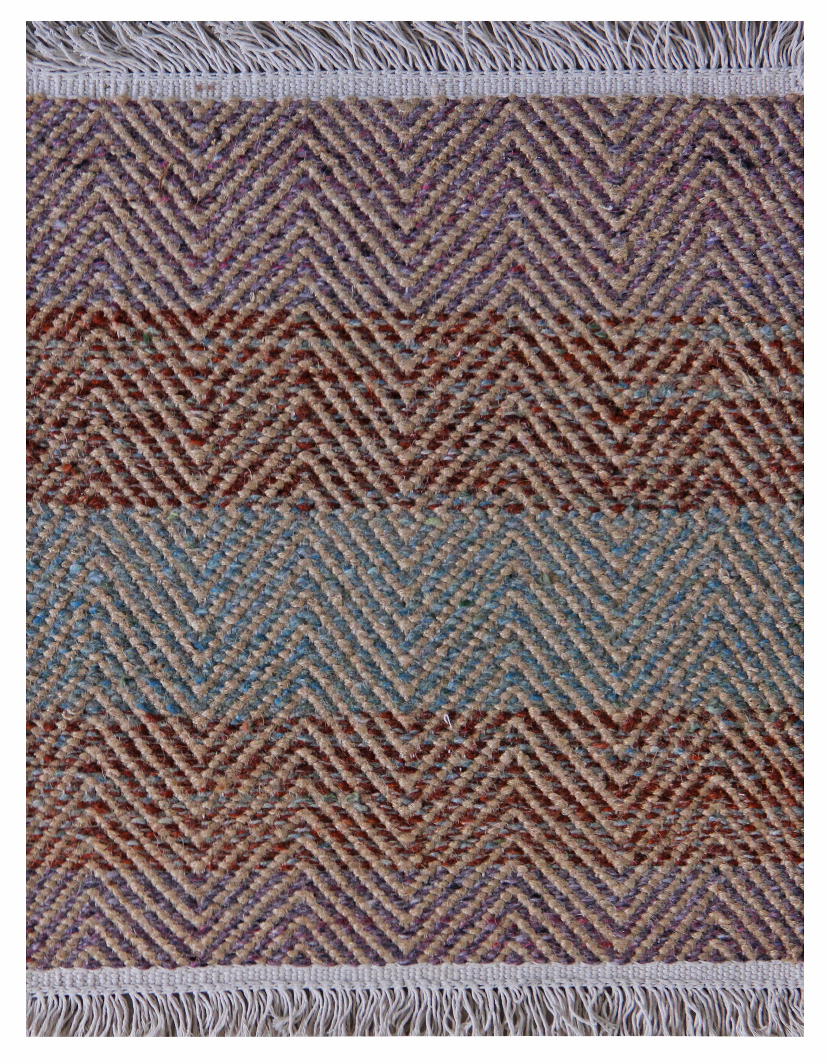 6751 - 60x60 - 2x2 - Durry - Wool & Jute